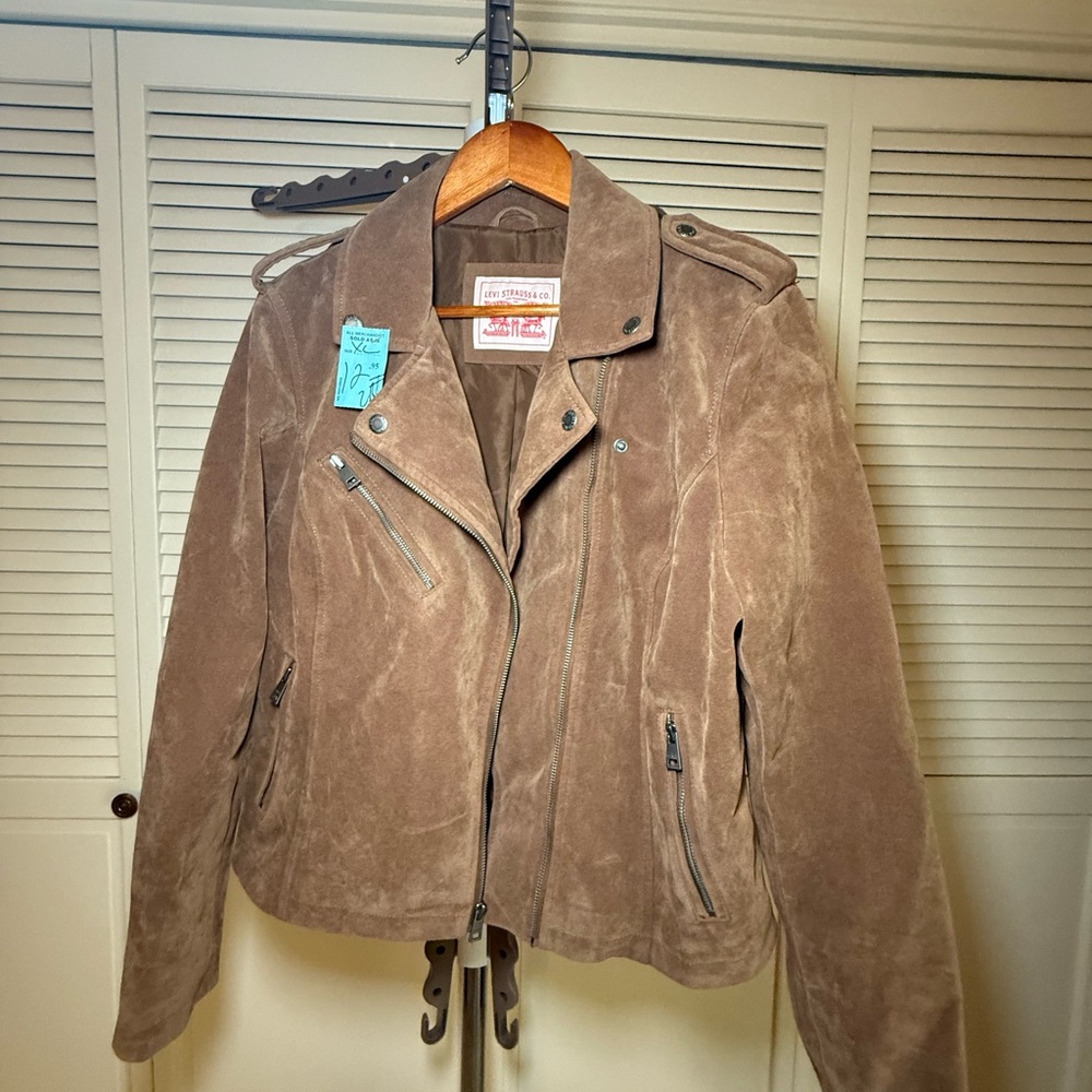Levi's Brown faux suede Jacket